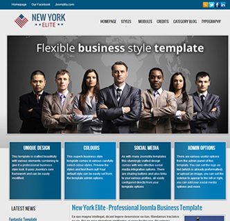 Joomla Business Financial Services Template
